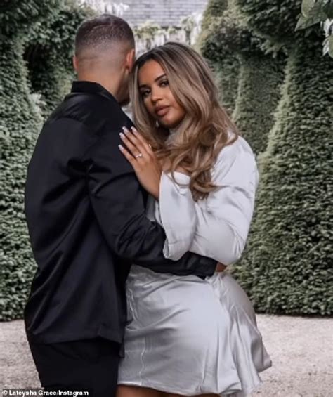 lateysha grace boyfriend|Lateysha Grace announces engagement to her。